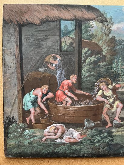 École française du XVIIIe
Les vendanges
Projet...