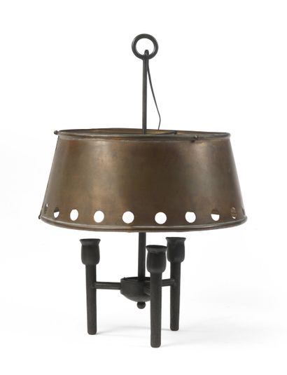 Attributed to Jacques QUINET (1918-1992)
3-light...