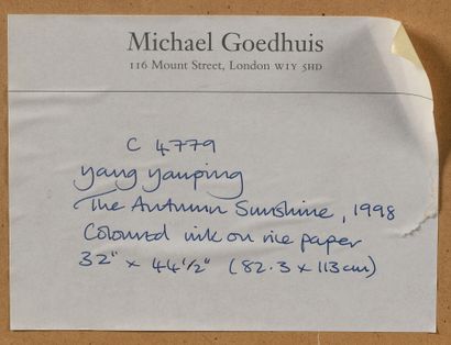 YANG YANPING (1934)
The autumns sunshine,...