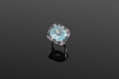 Isabelle LANGLOIS. Collection Emotion coussin
Bague...