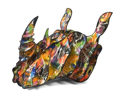 Robert SGARRA (1959)
Massacre de rhinocéros
Plastique,...