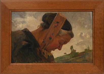 Albert SILVESTRE (1869-1954)
Portrait d'une...