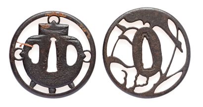 JAPON - Milieu Époque EDO (1603-1868) Deux...