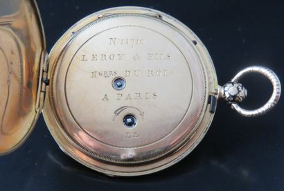 LEROY Fils
Montre de poche en or 750‰ extra...