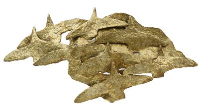 MANOLI (1927-2001)
Envol de mouettes
Bronze...