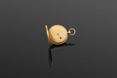 LE ROY Fils
Montre de col en or 750‰, le...