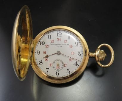Montre gousset - Chronomètre Officiel - Pinçon...