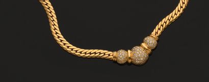 Collier en or jaune 750‰ composé d'un tour...
