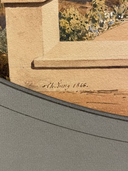 Théodore JUNG (1803-1865)
Vue panoramique...