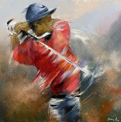 Victor SPAHN (1949)
Le swing
Huile sur toile,...