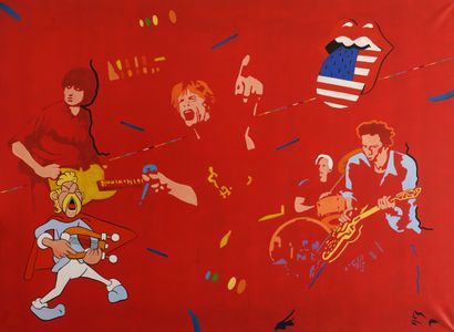 Bernard MORTEYROL (1942-2019)
Rolling Stonix,...