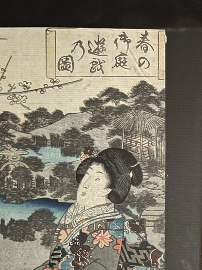 KUNISADA (Toyokuni III) (Japon, 1786-1865)
Estampe...
