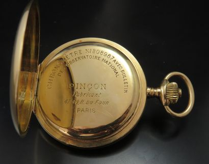 Montre gousset - Chronomètre Officiel - Pinçon...