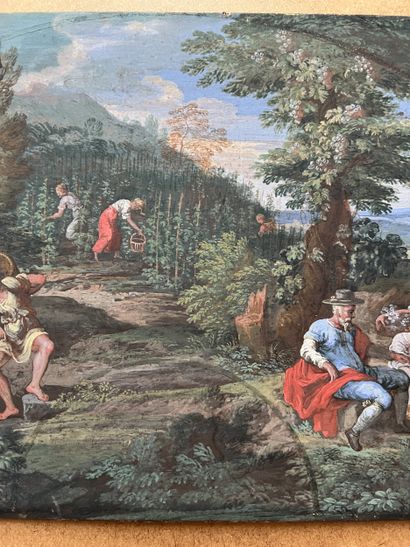 École française du XVIIIe
Les vendanges
Projet...