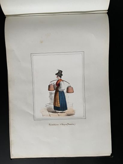 [Gouaches napolitaines] [Gouaches]. ITALIE,...