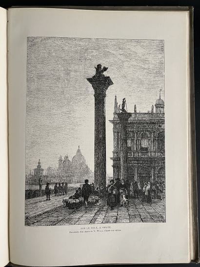 GOURDAULT (Jules). À travers Venise. Paris,...