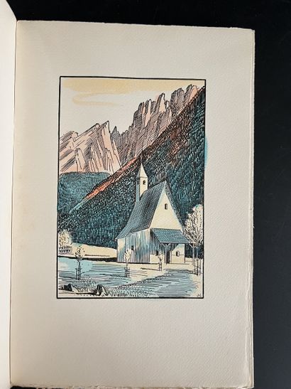 FAURE (Gabriel). Heures d’Italie. [Saint-Félicien-en-Vivarais],...