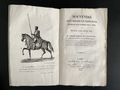 SAINT-SEVERIN (Charles de, marquis). Souvenirs...
