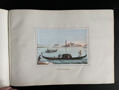 [Gouaches napolitaines] [Gouaches]. ITALIE,...