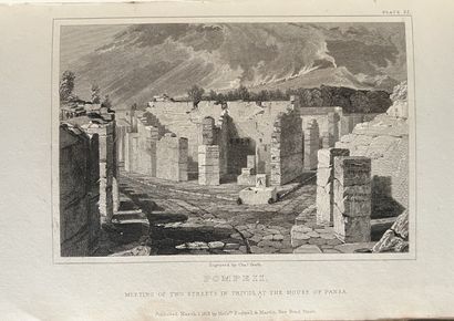 GELL (William), GANDY (John). Pompeiana :...