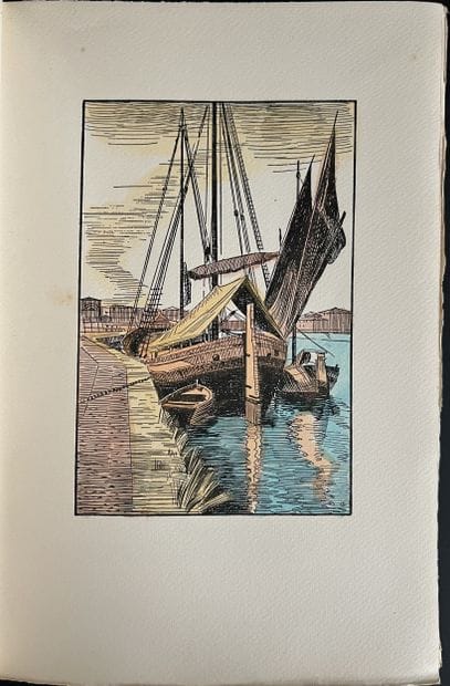 FAURE (Gabriel). Heures d’Italie. [Saint-Félicien-en-Vivarais],...