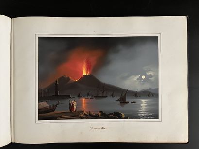 [Gouaches napolitaines] [Gouaches]. ITALIE,...