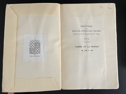 BÉRIDA (Henri). Ensemble de 2 ouvrages en...