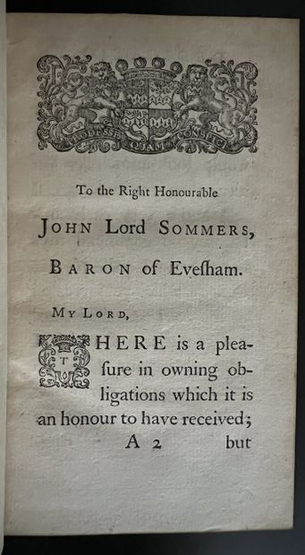 ADDISON (Joseph). Remarks on several parts...