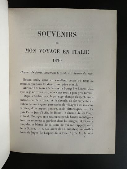 [Inédit ?]. FIRMIN-DIDOT (Marie, née LE RAT...