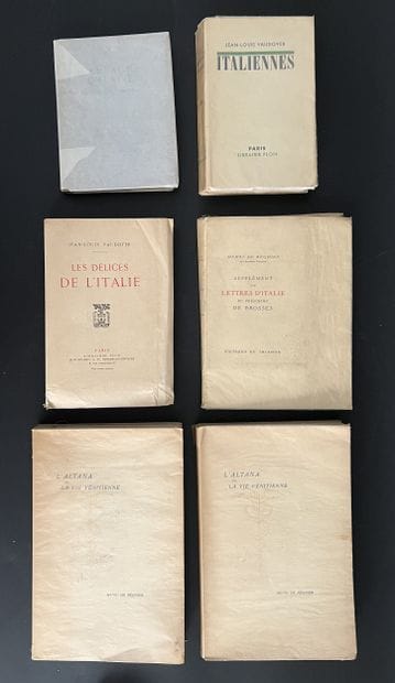 [Régnier - Vaudoyer] [Témoins conservés]....