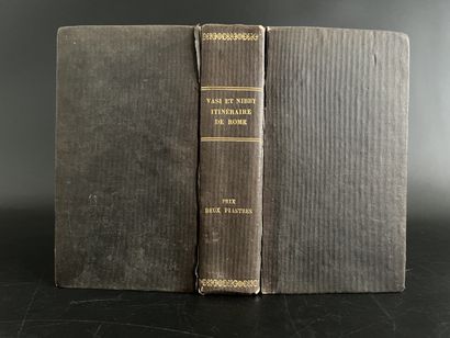 NIBBY (Antonio). Itinéraire de Rome et de...