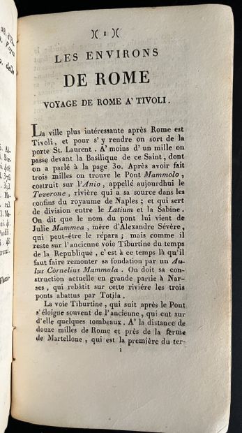 PIALE (Stefano). La ville de Rome ou Description...