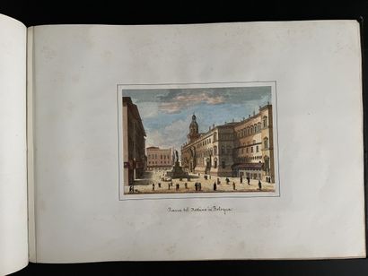 [Gouaches napolitaines] [Gouaches]. ITALIE,...