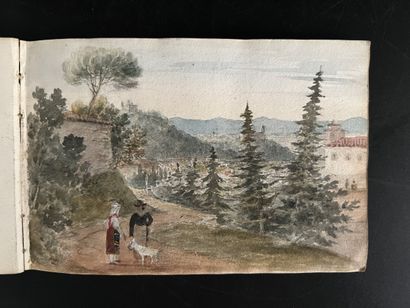 [Italie] [Dessins] [Auteur anglais du XIXe]....