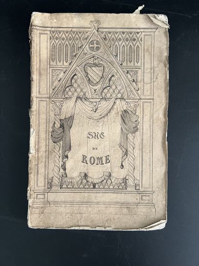 BONAPARTE (Jacques). Sac de Rome écrit en...