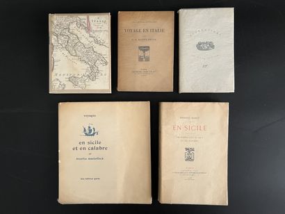 [Récits de voyage en Italie du XXe]. Ensemble...