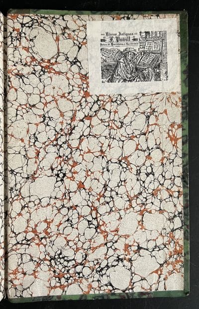 [HALLER (Conrad)]. Tableau topographique...
