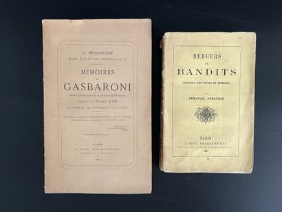GASBARONI (Antonio). Le brigandage dans les...