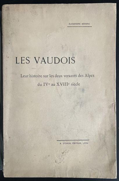 BÉRARD (Alexandre). Les vaudois. Leur histoire...