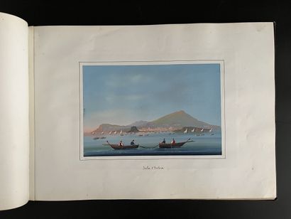 [Gouaches napolitaines] [Gouaches]. ITALIE,...