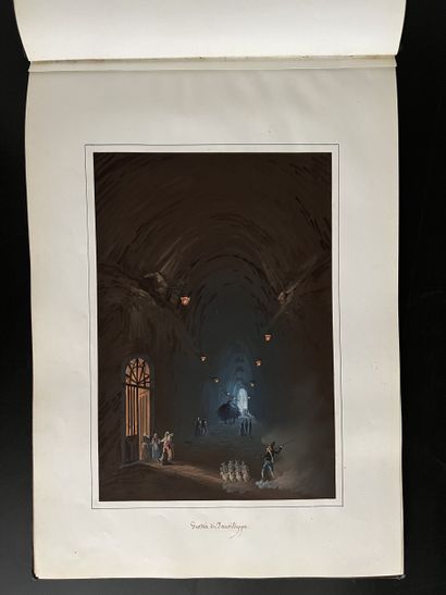 [Gouaches napolitaines] [Gouaches]. ITALIE,...
