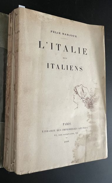 NARJOUX (Felix). L’Italie des italiens. Paris,...