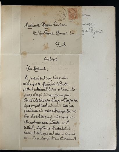 [Henri Lavedan]. DETHOMAS. RÉGNIER (Henri...
