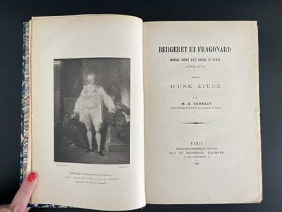 [Jean-Honoré Fragonard]. BERGERET DE GRANCOURT...