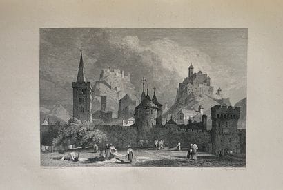 BELIN (Jules-Léonard). Le simplon et l’Italie...