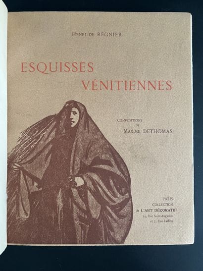 [Henri Lavedan]. DETHOMAS. RÉGNIER (Henri...