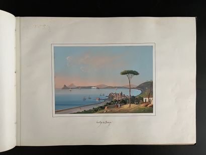 [Gouaches napolitaines] [Gouaches]. ITALIE,...