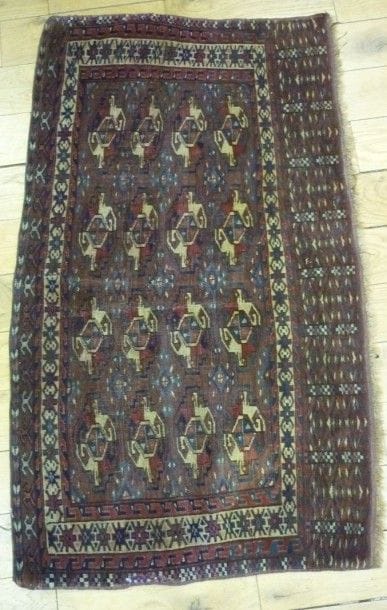 TCHOUVAL (tapis de selle) Yamoud-Boukara,...