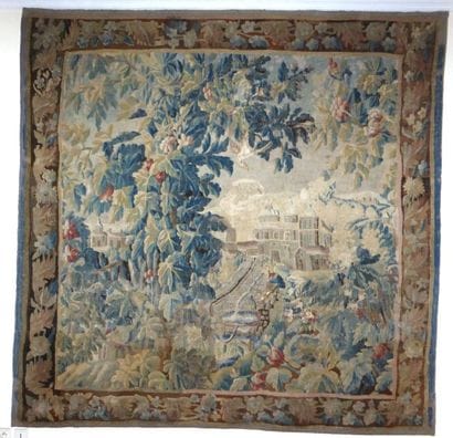 AUBUSSON, XVIIIème. 

Carton d'après Pillement....