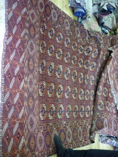 Important TEKKE BOUKHARA fin XIX

champ brique...